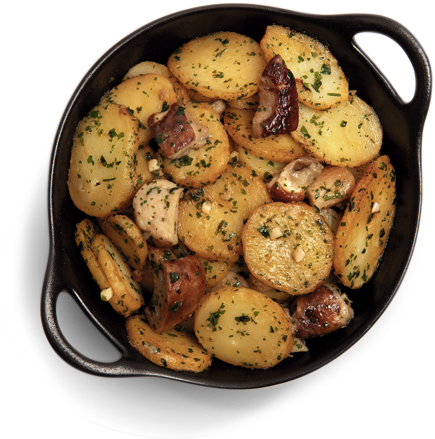 poêlée de pomme de terre